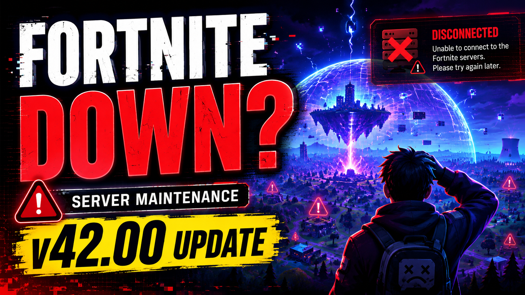 Is Fortnite Down Today? Fortnite v42.00 Update, Server Status and What’s New